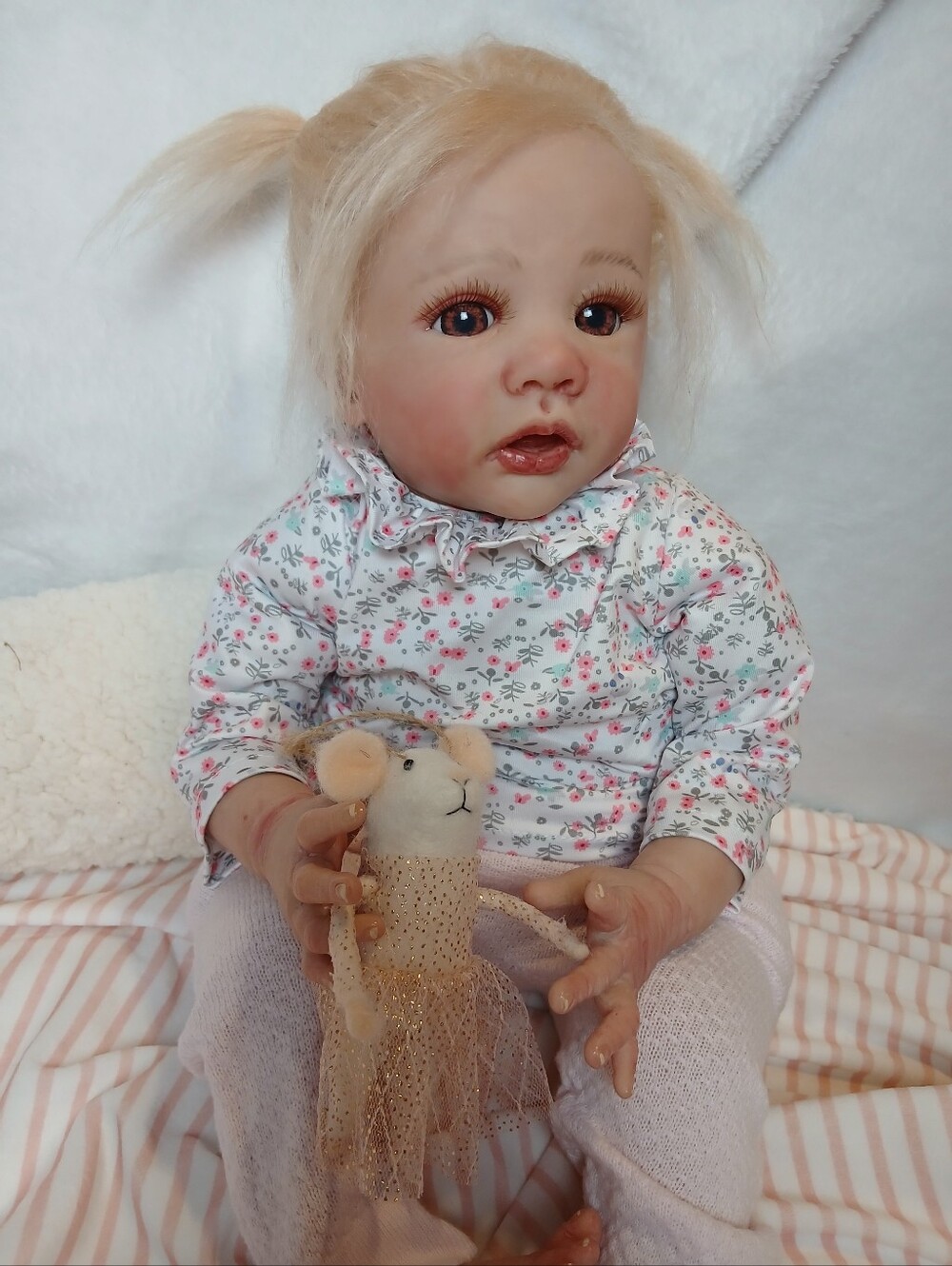 Authentic Reborn Doll Baby Girl Collector Art Therapy Doll